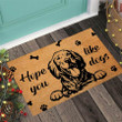 Hope You Like Dog Easy Clean Welcome DoorMat | Felt And Rubber | DO1084