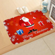 Santa Christmas Easy Clean Welcome DoorMat | Felt And Rubber | DO1500