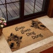 Llama Llama Ding Dong Easy Clean Welcome DoorMat | Felt And Rubber | DO1169