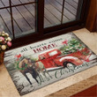 All Hearts Come Home For Christmas Easy Clean Welcome DoorMat | Felt And Rubber | DO1492