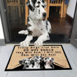 Yell Great Dane Dog Easy Clean Welcome DoorMat | Felt And Rubber | DO1264