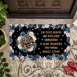 In This House We Explore Dungeons Easy Clean Welcome DoorMat | Felt And Rubber | DO1143
