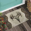 Hunting Easy Clean Welcome DoorMat | Felt And Rubber | DO1202