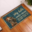 Hello Sweet Cheeks � Horse Easy Clean Welcome DoorMat | Felt And Rubber | DO1082