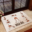 Yoga Dog Easy Clean Welcome DoorMat | Felt And Rubber | DO3070
