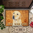 Wipe Your Paws Easy Clean Welcome DoorMat | Felt And Rubber | DO3275