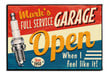 Garage Mechanic Easy Clean Welcome DoorMat | Felt And Rubber | DO3247