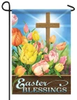 Easter Morning Blessings Garden Decor Flag | Denier Polyester | Weather Resistant | GF1825