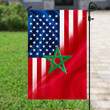 Moorish American Garden Decor Flag | Denier Polyester | Weather Resistant | GF2339