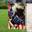 Bigfoot America Garden Decor Flag | Denier Polyester | Weather Resistant | GF1763