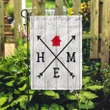 Home Arrow Garden Decor Flag | Denier Polyester | Weather Resistant | GF1524