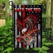 Firefighter � Back The Red Garden Decor Flag | Denier Polyester | Weather Resistant | GF1709