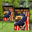 School Bus Driver Garden Decor Flag | Denier Polyester | Weather Resistant | GF2122