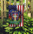 Gay God Accepts You Butterfly Garden Decor Flag | Denier Polyester | Weather Resistant | GF2060