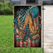 Octopus In Ocean Garden Decor Flag | Denier Polyester | Weather Resistant | GF1701