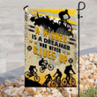 Bicycle Motocross Garden Decor Flag | Denier Polyester | Weather Resistant | GF2327