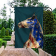 Thoroughbred Horse Garden Decor Flag | Denier Polyester | Weather Resistant | GF2305