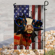 Cattle American Garden Decor Flag | Denier Polyester | Weather Resistant | GF1771