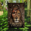Jesus Lion, My Savior Garden Decor Flag | Denier Polyester | Weather Resistant | GF1509