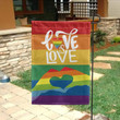 Love is Love Garden Decor Flag | Denier Polyester | Weather Resistant | GF1613