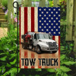Tow Truck Driver Garden Decor Flag | Denier Polyester | Weather Resistant | GF1514