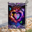 Caregiver Butterfly Heart Garden Decor Flag | Denier Polyester | Weather Resistant | GF1996