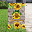 Dog Paw Sunflower Garden Decor Flag | Denier Polyester | Weather Resistant | GF1865