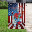 Cardinal Faith Does Not Make Things Easy, It Makes Them Possible Garden Decor Flag | Denier Polyester | Weather Resistant | GF1969