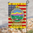 The Great State Of Kansas Garden Decor Flag | Denier Polyester | Weather Resistant | GF1931