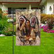 Native American Garden Decor Flag | Denier Polyester | Weather Resistant | GF1252