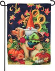 Fall Harvest Gnome Garden Decor Flag | Denier Polyester | Weather Resistant | GF2433