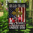 One Flag One Land Garden Decor Flag | Denier Polyester | Weather Resistant | GF1722
