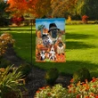 Give Thanks Dogs Thanksgiving Garden Decor Flag | Denier Polyester | Weather Resistant | GF1887