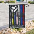Social Worker � No One Fights Alone Garden Decor Flag | Denier Polyester | Weather Resistant | GF1997