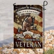 U.S Veteran Garden Decor Flag | Denier Polyester | Weather Resistant | GF1926