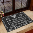 No Soliciting � Witch Easy Clean Welcome DoorMat | Felt And Rubber | DO1188