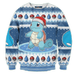 Christmas Squirtle Unisex Wool Sweater