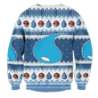 Christmas Squirtle Unisex Wool Sweater