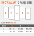 Akatsuki Assemble Wall Art 5 Piece Canvas