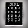 All Time Troopers Throw Blanket