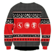 Christmas is Coming Unisex Wool Sweater