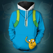Finn Adventure Time Unisex Pullover Hoodie
