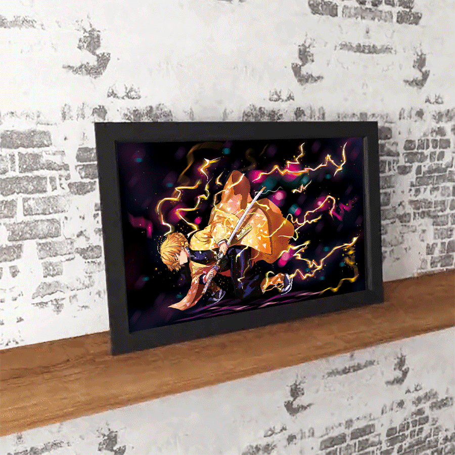 Fire and Thunder Breathing 3D Transition Canvas