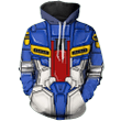 Gundam MSZ-006 Unisex Pullover Hoodie