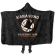Karasuno Volleyball Club Hooded Blanket