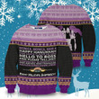 Monica Happy Hanukkah Unisex Wool Sweater