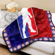 NBA Iron Man Quilt Blanket