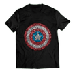 Iron Man - Captain America Sequin T-Shirt