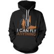I Can Fly Unisex Pullover Hoodie