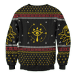 Legend of Zelda Triforce Christmas Unisex Wool Sweater